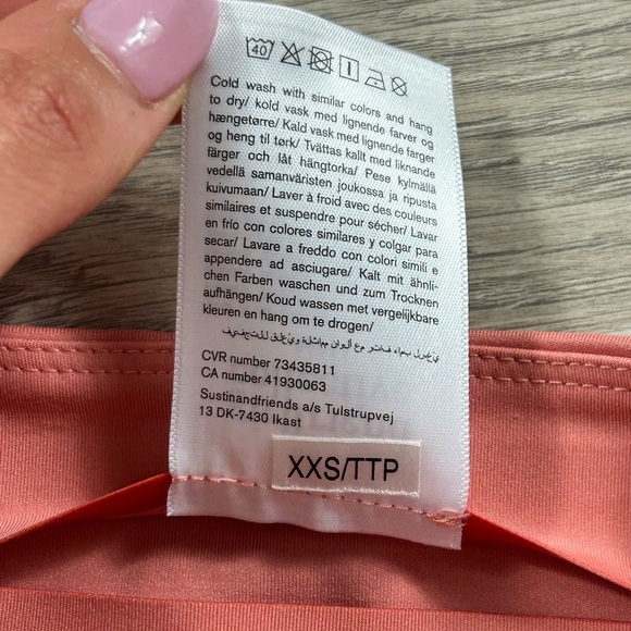 GIRLFRIEND COLLECTIVE High-Rise Bike Shorts in Primrose - Picture 10 of 13